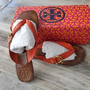 Tory Burch Sandals Nora Flat Thong Size 8.5